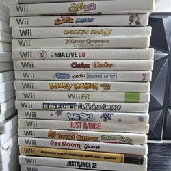 Nintendo Wii Lot Of 20 Games Most Cib Complete 