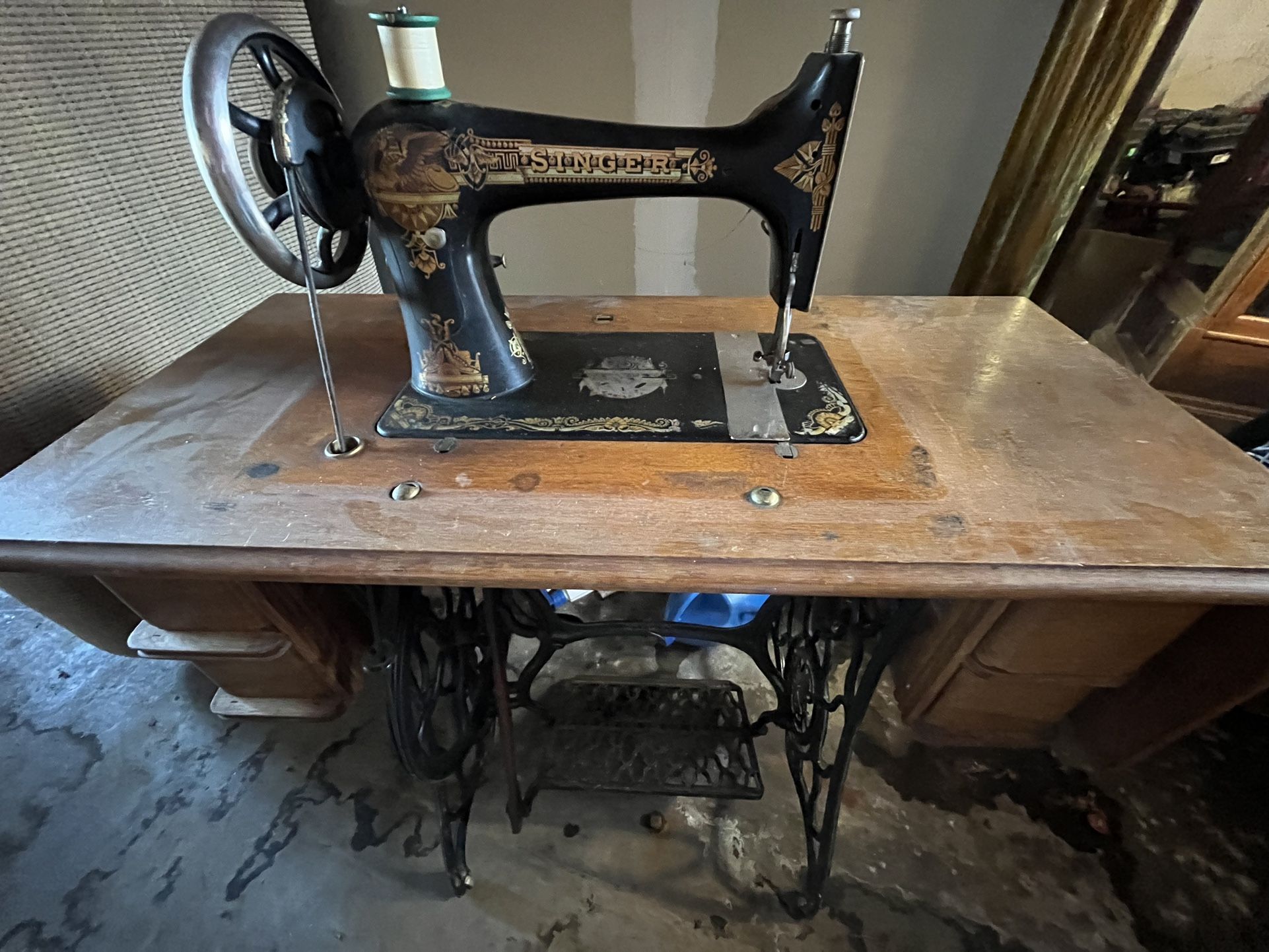 Antique Singer Sewing Machine