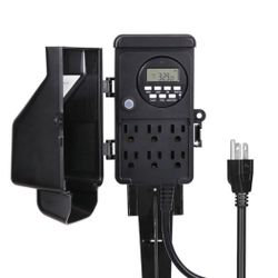 Outdoor Digital Yard Stake Timer