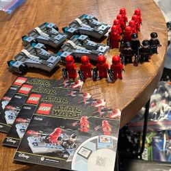 Lego Starwars (x4) Sith Troopers Battle Pack 75266