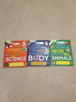 Discovery Kids: 3 Activity Books