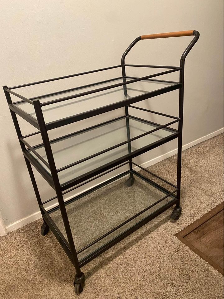 Metal bar Cart