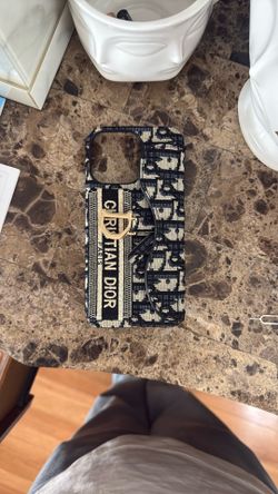 Christian Dior Paris iPhone 15 Pro Max Case With Built In Wallet 