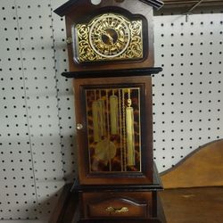 Grandfather Clock Musical Jewelry Box