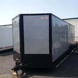 8.5x26ft Enclosed Vnose Trailer Brand New Car Truck ATV UTV SXS RZR Motorcycle Bike Hauler Moving Storage Cargo Traveling
