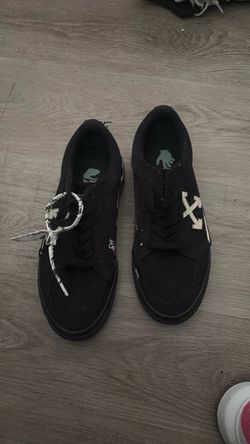 black Off-White Low Vulcanized
