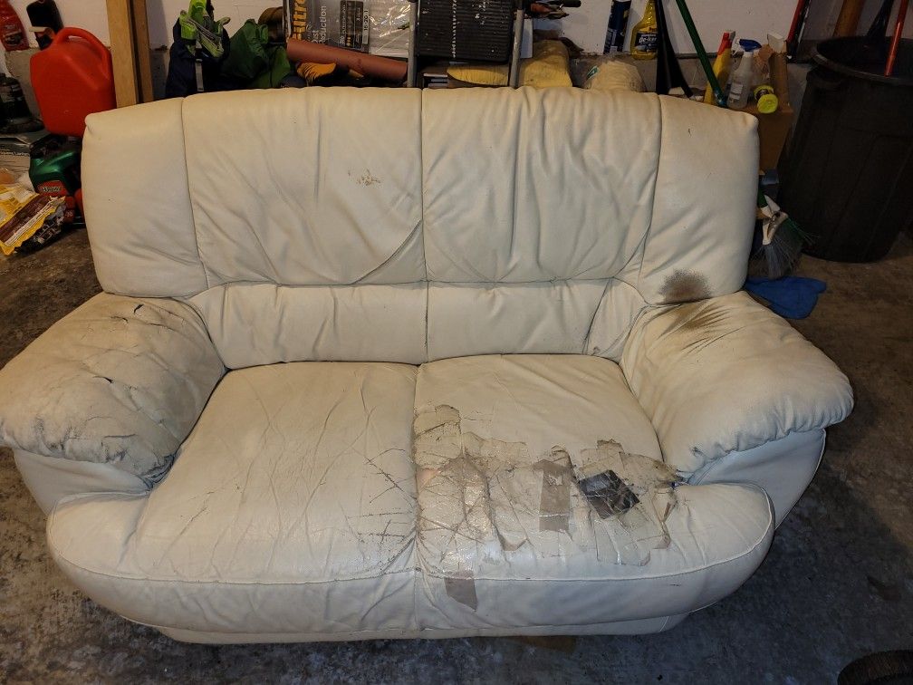 Italian Leather Sofa