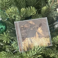 Taylor Swift Signed Fearless Taylor’s Version CD (sealed)