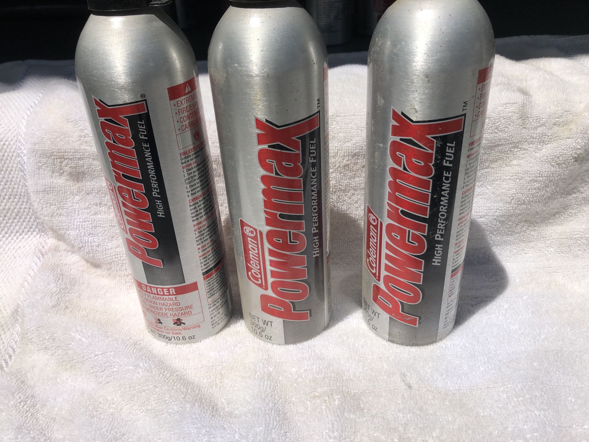 Brand New 10.6 Oz Coleman Powermax High Performance ⛽️ Fuel $39 Each Or All 3 For $95