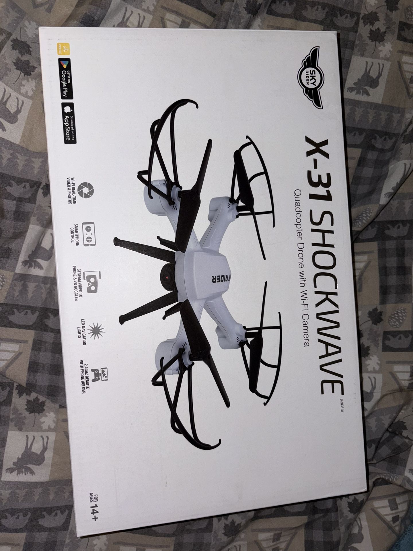 X-31 SHOCKWAVE Quadcopter Drone With WiFi