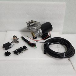 Electric Vacuum Pump Kit Mounting Hardware for Brake Booster 12 Volt 18 to 22