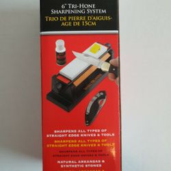 Smiths Tri-Hone Sharpening System Medium-Fine-Coarse. Condition is "New". Smiths Tri-Hone Sharpening System Medium-Fine-Coarse Smiths Tri-Hone Sharpe