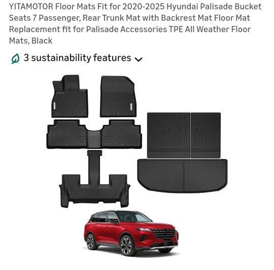 2020-2025 Hyundai Palisade Weathermats
