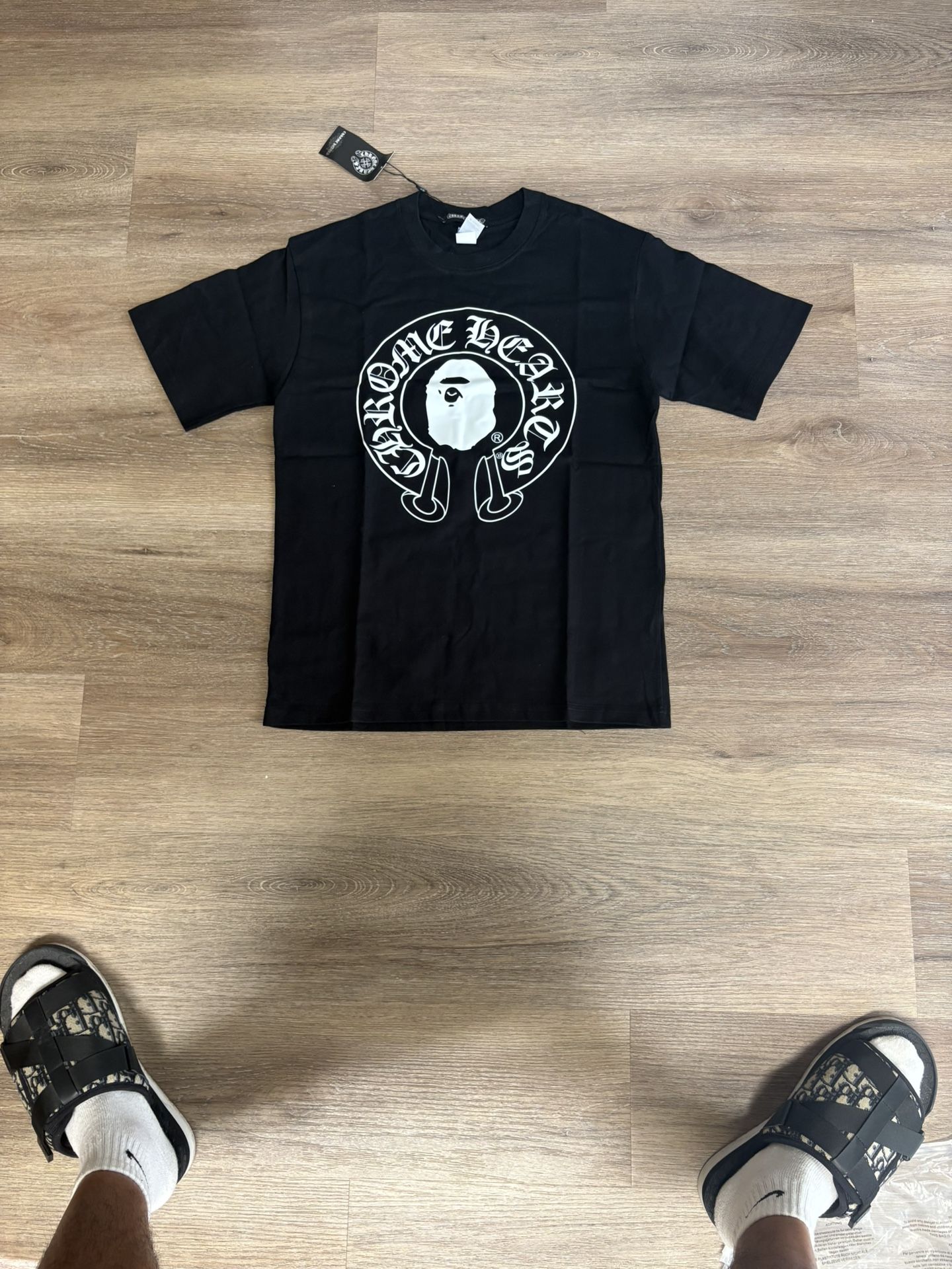 Bape X Chrome Heart Collab Shirt