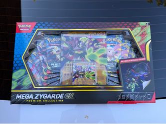 Pokémon TCG Mega Zygarde-EX Premium Collection & Chaos Rising Elite Trainer Box Set