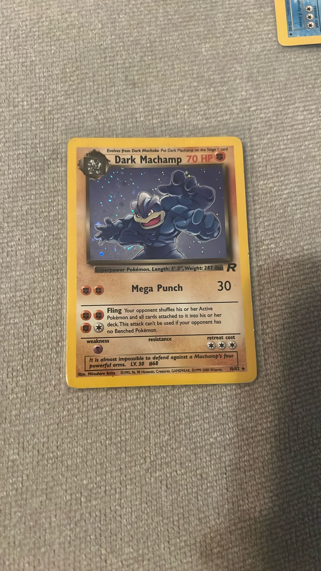 Pokemon Dark Machamp