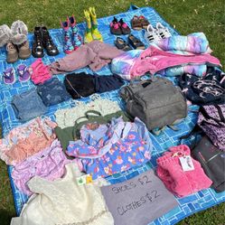 Children’s Clothes And Shoes 