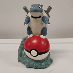 2000s Blastoise and Pokeball Piggy Bank