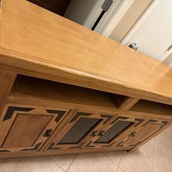 Entertainment Center / Matching End Tables 