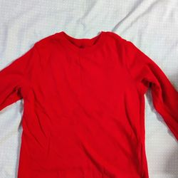 Red Long Sleeve Toddler 3T