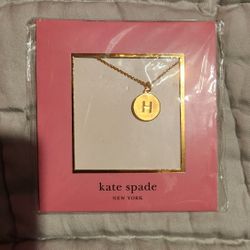 Kate Spade Initial Necklace New And Sealed
