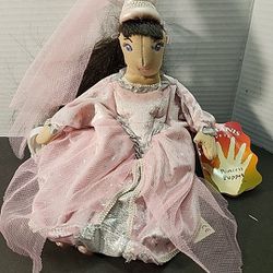 NEW Folkmanis Princess Puppet 12" Full Body Royal Medieval Puppet