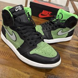 Air Jordan 1 Zoom High Zen Green  Mens Size 12