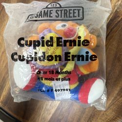 Vintage 2003 5 Inch Cupid Ernie Valentines Plush