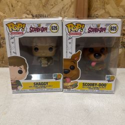 Scoob Doo and Shaggy Pops