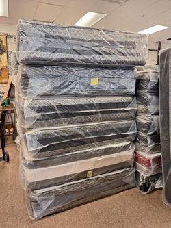 Twin Full Queen King Double Pillow Top Mattresses Plush Firm Semi Firm Fast Shipping Factory Direct