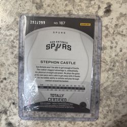 Stephan Castle /299 Gold Totally Certified 