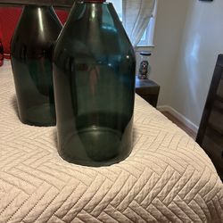 $25 For Both Glass vases