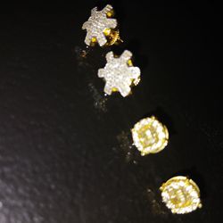 Diamond Eriring 10K Gold 