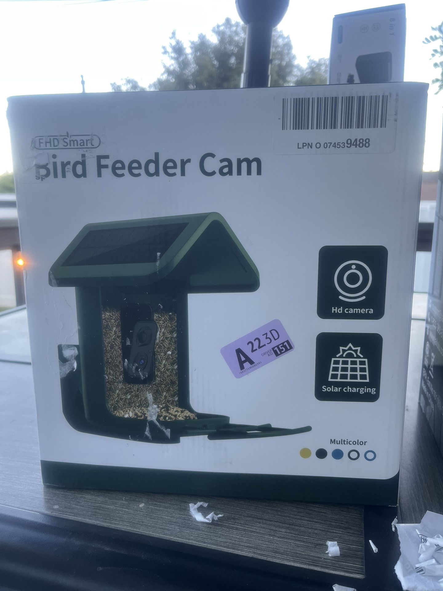 FHD SMART Bird Feeder Cam BRAND NEW