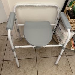 Raised Toilet Safety Chair