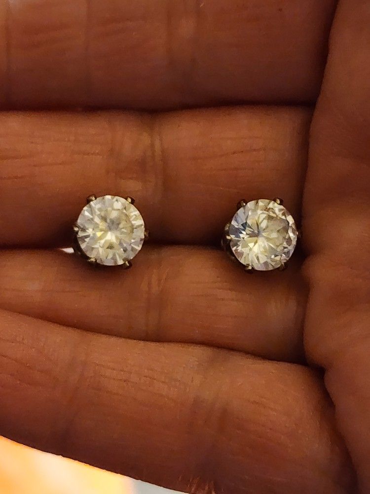 CZ Diamond Earrings