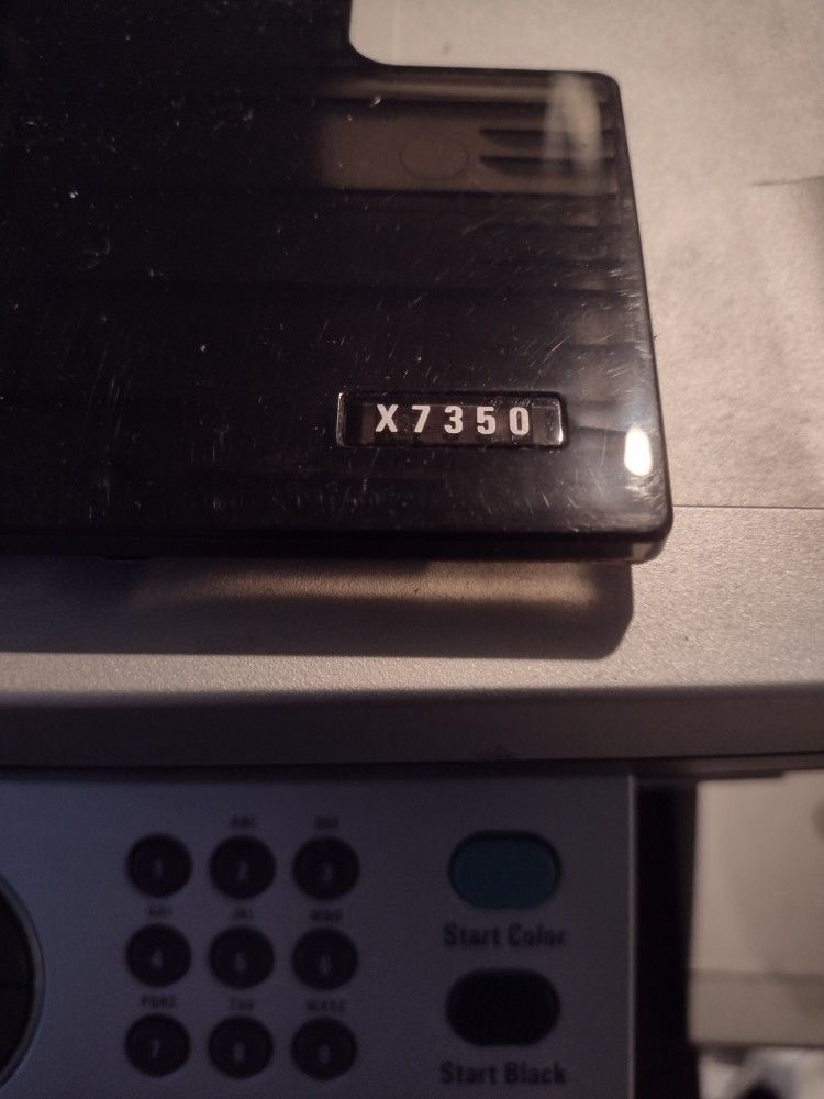 Lexmark X7350 Printer/Scanner/Fax - For Parts