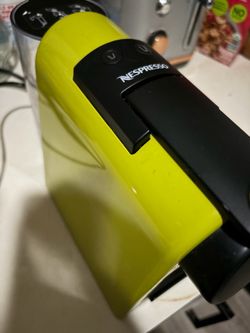 Nespresso Essenza Mini Espresso Machine by De'Longhi, Lime