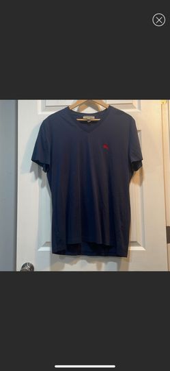 Burberry Large Blue T Shirt w / logo