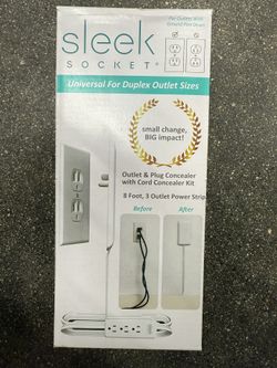 Sleek socket / Outlet & Plug Concealer