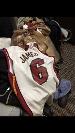Lebron James heat jersey