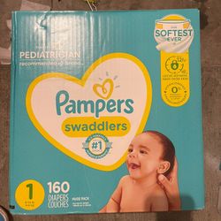 Pampers Size 1 160 Ct 