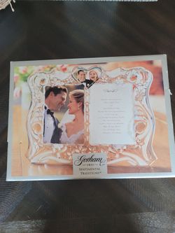 Gorham Sentimental Traditions Wedding Photo Frame