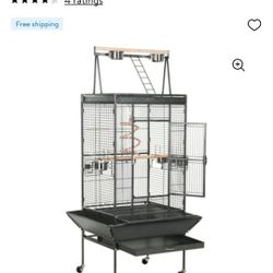 rolling bird cage