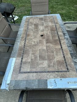Patio Table 80”x42” (table Only)