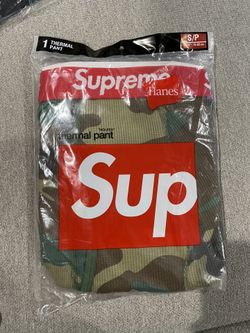 Supreme Camo Thermal Pants S