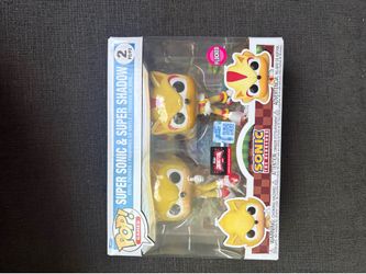 Super Sonic & Super Shadow Funko Pop