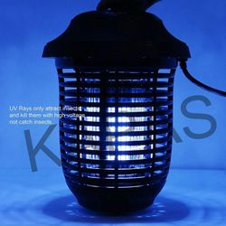KAPAS Outdoor Electric Insect Zapper with Hanger, Kapas 40W Outdoor Bug Killer Lantern for Mosquitoes, Flies, Gnats, Pests & Other Insects,1 Acre Cove