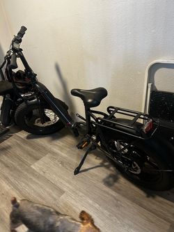 Black E Bike