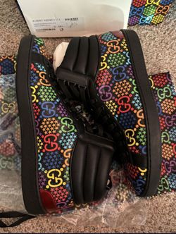 RARE GUCCI Psychedelic Ace High Mens Size 9.5